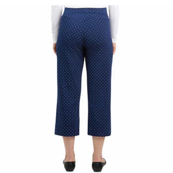 Lands' End Women's Shore Comfort Stretch Knit Carpi Pants Pull On nwt - Picture 7 of 7